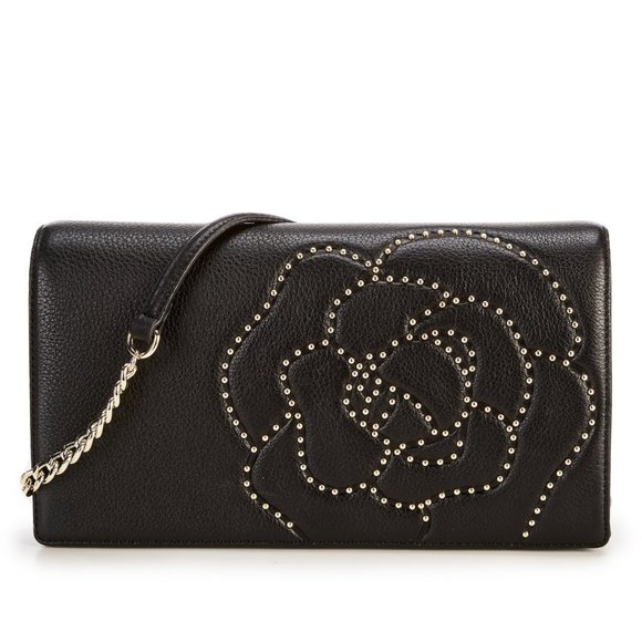 Karl Lagerfeld Handbags - NWT❣️Karl Lagerfeld Paris Flora Studded Bag